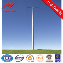 Steel Material 11.88m-1100dan Electric Pole with Conductors & Cross Arms